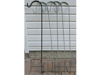 Metal Garden Hooks - Set Of 5