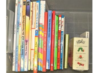 Assorted Popular Children's Books - Dr. Seuss, Disney, Eric Carle