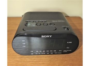 Sony Dream Machine Auto Time Set Model ICF-0218 Radio Alarm AM/FM Clock