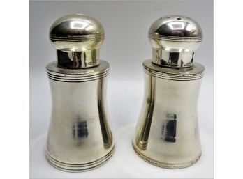 Silver-tone Salt & Pepper Shakers