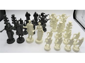 Classic Games USA Plastic Chess Pieces