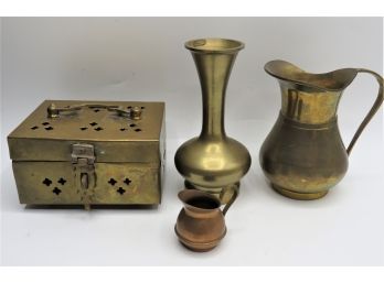 Interesting Assorted Brass-type Items