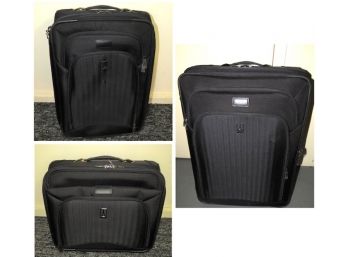 Black Travel Pro Suitcases - Set Of 3