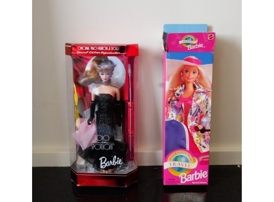 Pair Of Barbie Dolls In Original Box -