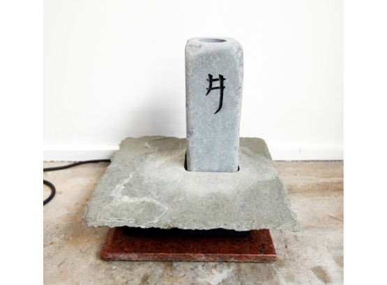 Granite/marble Base Water Fountain - Tested