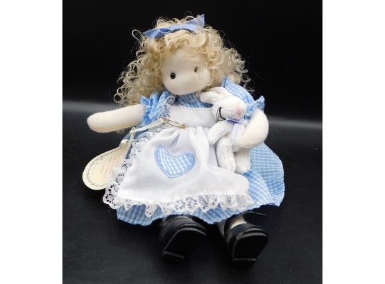Green Tree Collectables Story Book Series 'alice' Musical Doll Plays Fur Elise