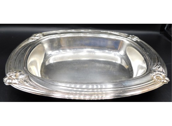 1847 Rogers Bros 'Daffodil' Silver Plated Serving Tray, 9912