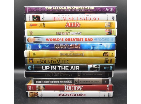 Assorted Lot Of 13 DVD's