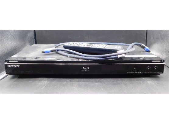 Sony Blu-ray Disc/dVD Player With Remote