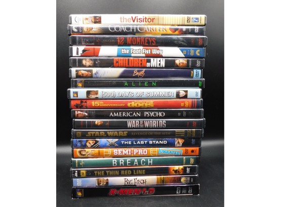 Assorted Lot Of 18 Variety DVD's