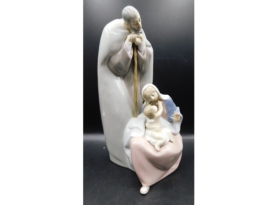 Llardo Baby Jesus, Mary, & Joseph Figurine #DA15A Made In Spain