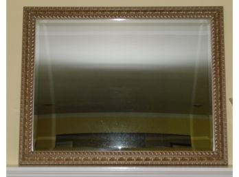 Gold Tone Framed Wall Mirror