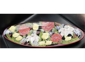 Lesal Studio Oval Serving Plater By Certified International
