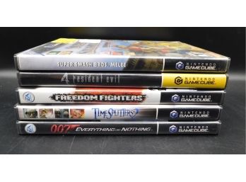 Assorted Lot Of GameCube Games, 5 Games Total