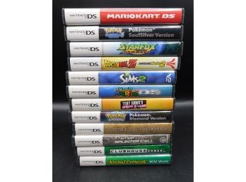 Nintendo DS Assorted Games, 12 Games Total