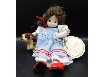 Green Tree Collectables 'dorothy' Story Book Musical Doll Plays 'over The Radio'