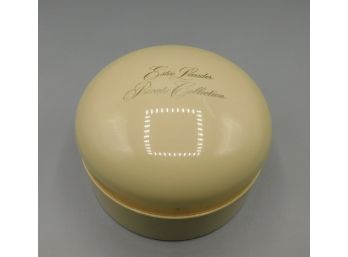 Vintage Estee Lauder Private Collection Porcelain Body Powder