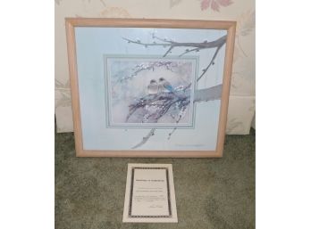 Lena Liu Limited Edition Print Framed 1553/2500 #L3896 With Certificate Of Authenticity