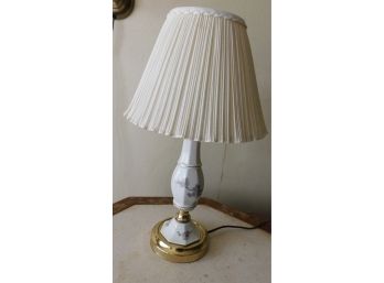 Lovely Porcelain Hand Painted Table Lamp