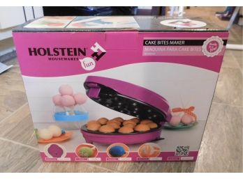 Holstein Houseware Cake Bites Maker In Box #HF-09014M
