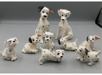 Disney 101 Dalmation Porcelain Figurines
