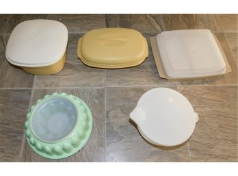 Assorted Lot Of Tupperware