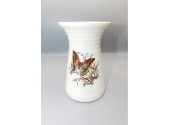 Ceramic Hand Painted Butterfly Pattern Vase