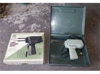 Craftsman Two Heat Soldering Gun Kit #9 52844 Complete Kit