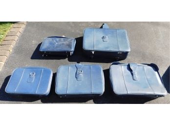 Vintage Set Of American Tourister Luggage Bags