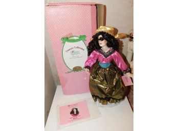 Vintage Paradise Galleries Treasury Collection Premiere Edition Porcelain Doll With Box