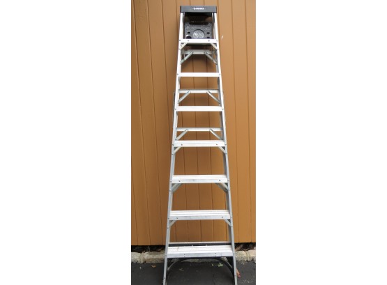 Husky #ASL1-8/8 Ft. Aluminum Ladder