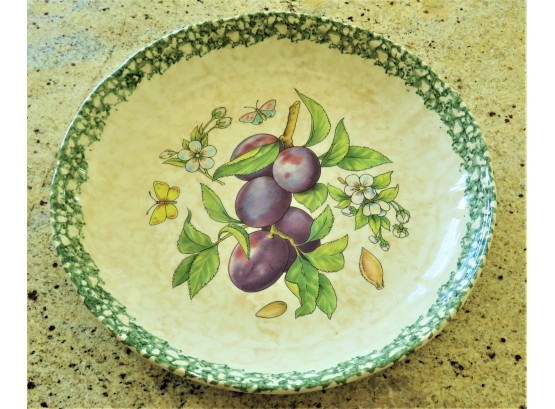 Fortunoff  Grape/butterfly Design Bowl