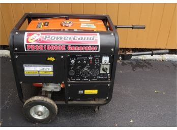 Powerland 10,000-Watt 16 HP Generator With Electric Start  #PD3G10000E & Power Cord - NEW Never Used