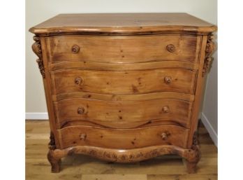 Lovely 4-drawer Wood Dresser