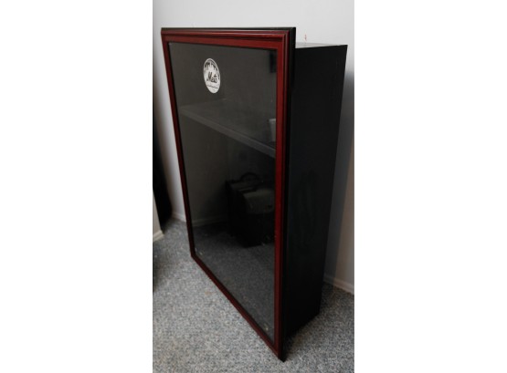 Beautiful Wooden/glass Mets Display Case - Authentication# DB328222268