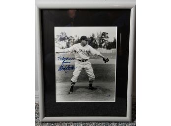 Cleveland Baseball Pitcher - Signed Bob Feller Photo - 65/90 Personalized