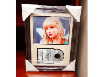 Framed Taylor Swift CD W/ Signed CD Booklet - JAS Certification# LL19847