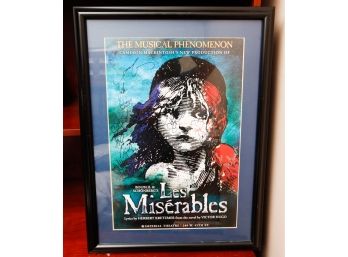 Les Miserables Poster - Signed By Entire Cast - Collectible