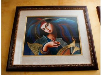 Oleg Zhivetin Painting - Limited Edition  - Modern Abstract - 'Woman Of The House'  #70/125