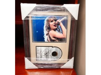 Framed Taylor Swift CD W/ Signed CD Booklet - JAS Certification# LL19846