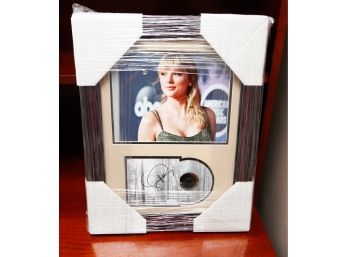 Framed Taylor Swift CD W/ Signed CD Booklet - JAS Certification# LL19855