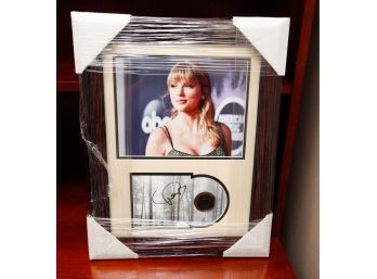 Framed Taylor Swift CD W/ Signed CD Booklet - JAS Certification# LL19848