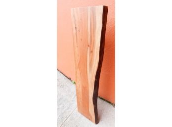 Charming Natural Wooden Shelf - Small Scratch On Surface