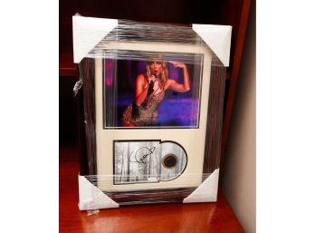 Framed Taylor Swift CD W/ Signed CD Booklet - JAS Certification# LL19841