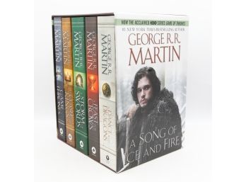 A Song Of ICE And Fire Book Collection By George R.R. Martin - 5 Book Set - Inspired Game Of Thrones TV Show
