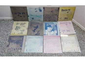 Lot Of 12 Beckett Printing Plates - Authenticity# Included In Description