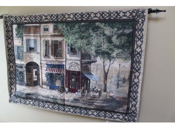 Hanging Paris Tapestry 52 X 27