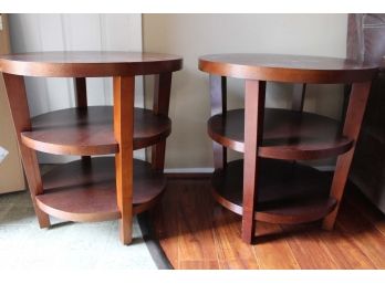 Thomasville Pair Of End Tables 24 X 24