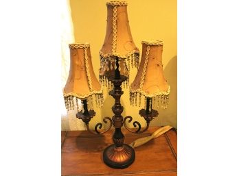 Set Of 2 Victorian Style Lamp