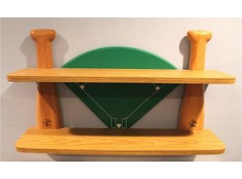 Childrens Baseball Wall Shelf